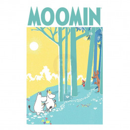 Moomins 3D Lenticular plagát Forest 26 x 20 cm